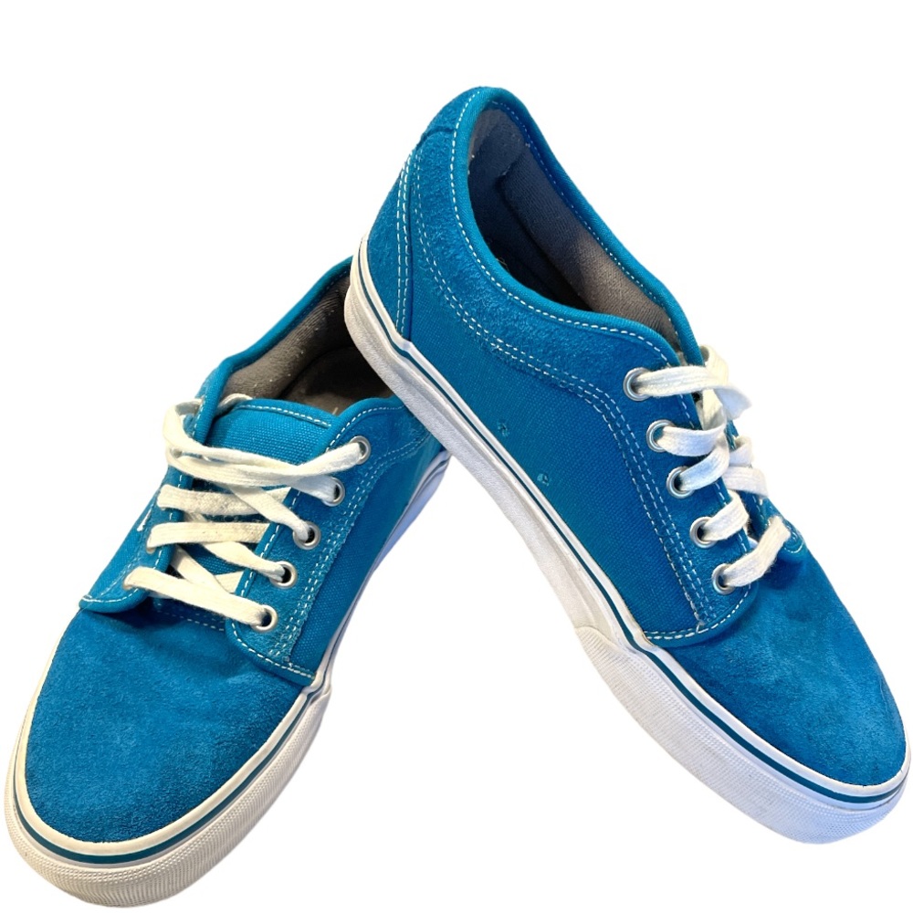 Vans turquoise suede/ canvas Cush Retired color